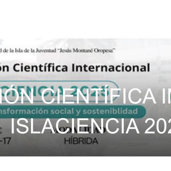 VIII CONFERENCIA CIENTÍFICA INTERNACIONAL YAYABOCIENCIA