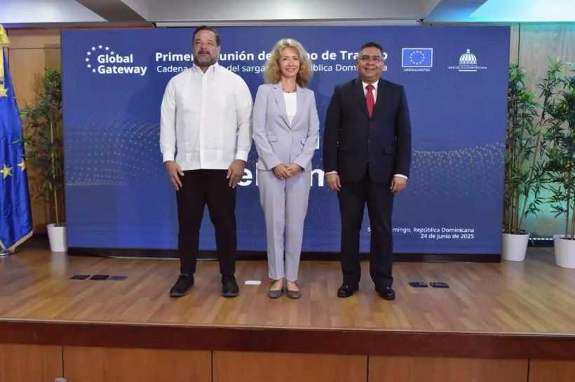RD y la Unión Europea inauguraron el primer Grupo de Trabajo sobre la Valorización del Sargazo