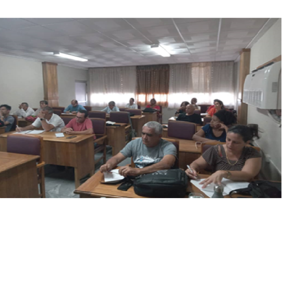 Primeros graduados en la Maestría de gestión y Saneamiento Ambiental de la universidad Jesús Montané Oropesa en el Municipio Especial Isla de la Juventud, Cuba